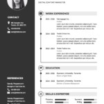 Cv Templates Graphic