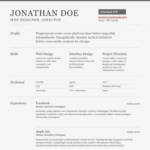 Cv Templates Html