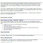 Cv Templates for Students