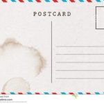 Free Blank Postcard Template for Word