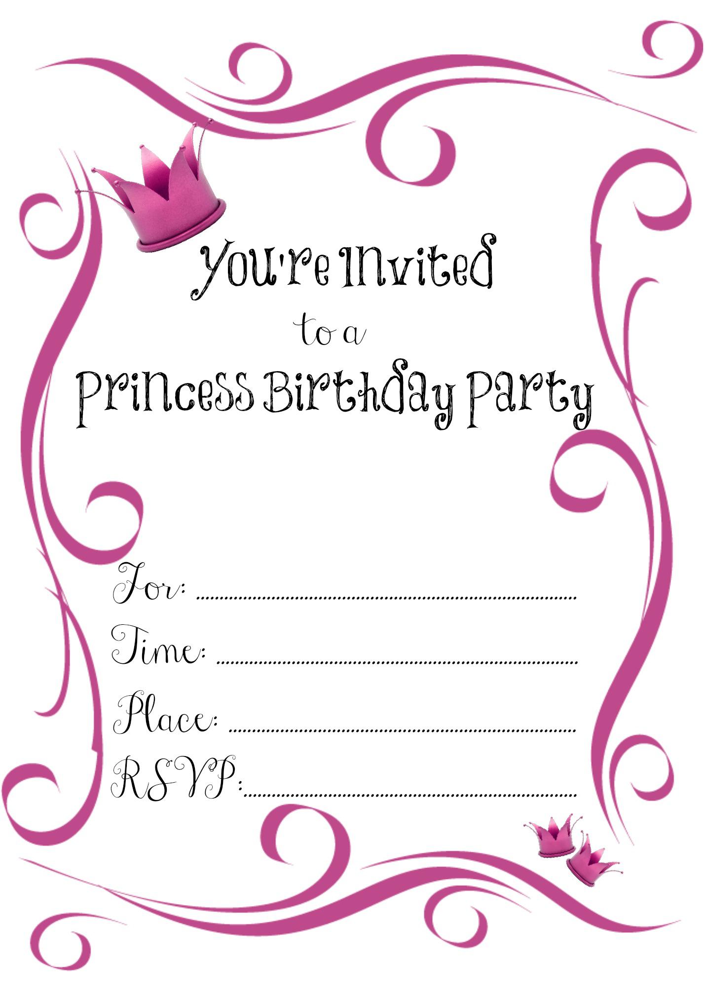 Free Invitation Templates Australia