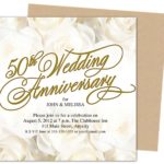 Invitation Templates Anniversary