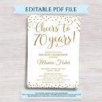 Invitation Templates Anniversary