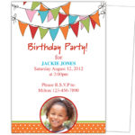 Invitation Templates Birthday Party