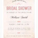 Invitation Templates Bridal Shower