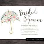Invitation Templates Bridal Shower