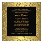 Invitation Templates Business Event