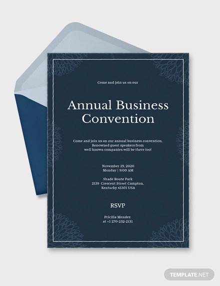 Invitation Templates Business Event