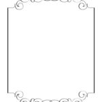 Letter Border Templates Free