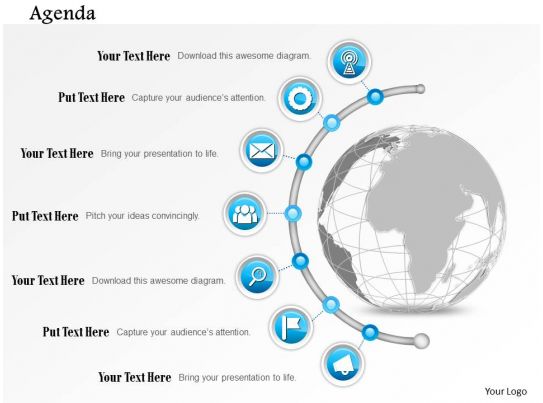 Powerpoint Templates 7 Points