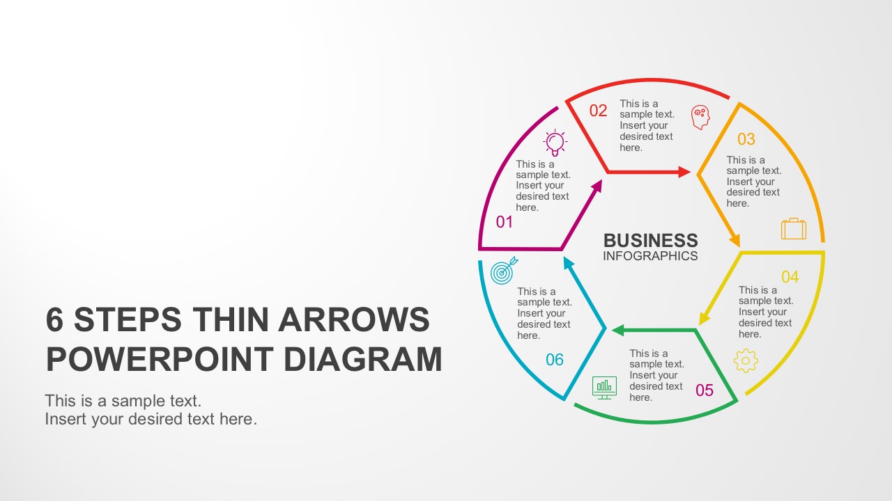 Powerpoint Templates for 6 Steps