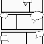 Printable Blank Comic Strip Template For Kids