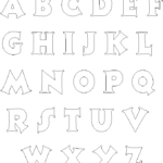 Printable Letter a Templates