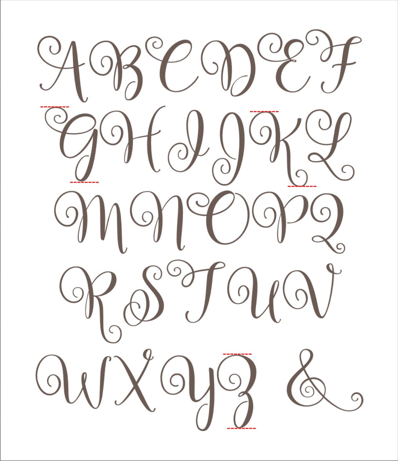 Printable Letter a Templates