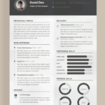 Resume Templates Adobe