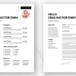 Resume Templates Adobe