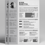 Resume Templates Adobe Illustrator