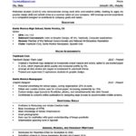 Resume Templates And Examples