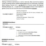 Resume Templates And Examples