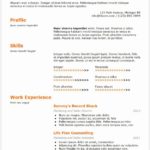 Resume Templates Ats