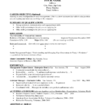 Resume Templates College