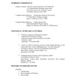 Resume Templates College Student