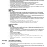 Resume Templates Computer Science