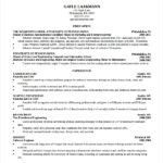 Resume Templates Computer Science