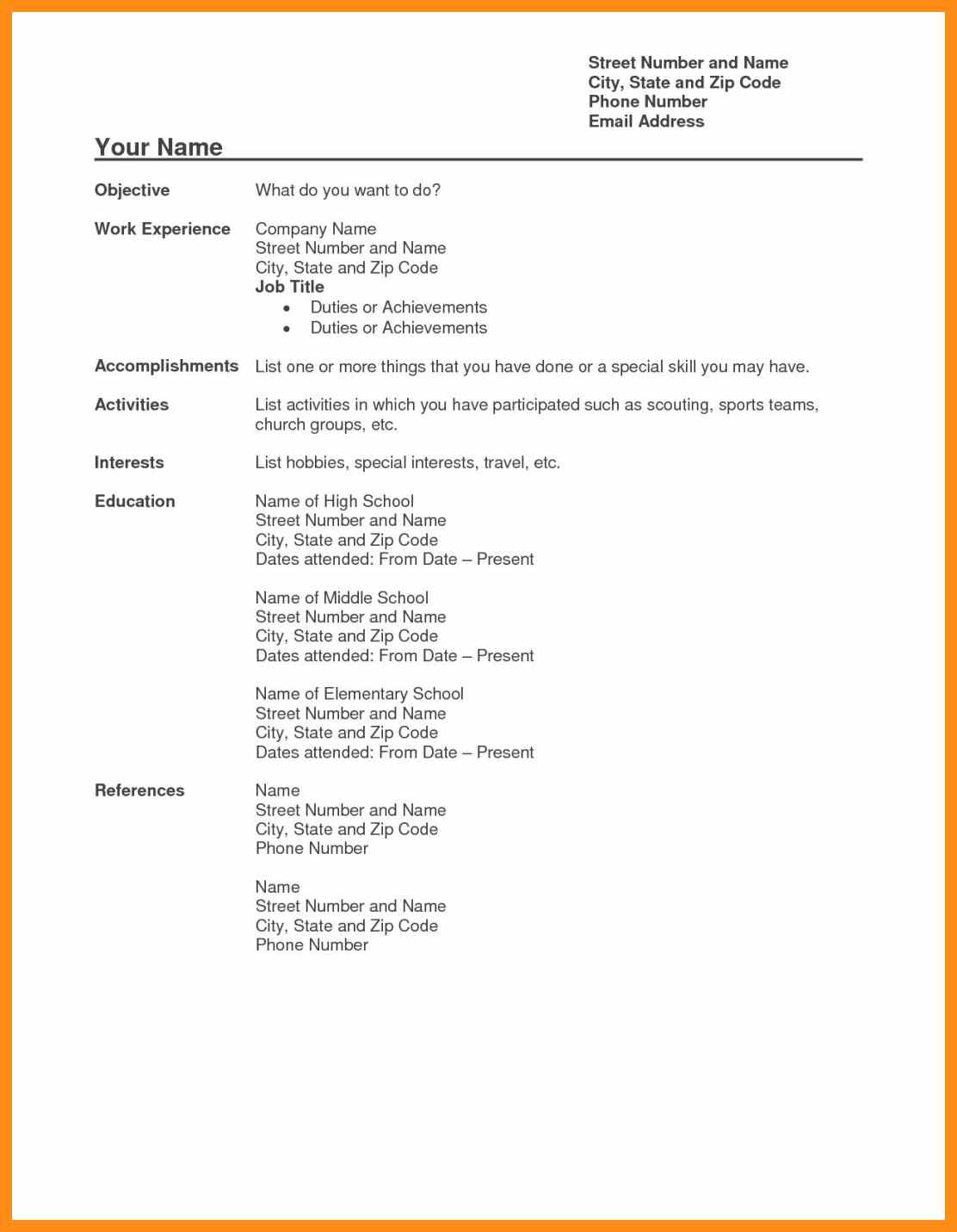 resume-templates-copy-and-paste-templates-example