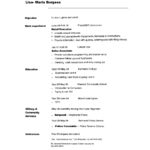 Resume Templates Copy And Paste