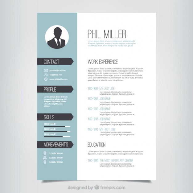 Resume Templates Download (2) - TEMPLATES EXAMPLE | TEMPLATES EXAMPLE