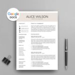 Resume Templates Google Docs Free