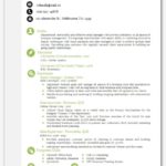 A Resume Template On Word