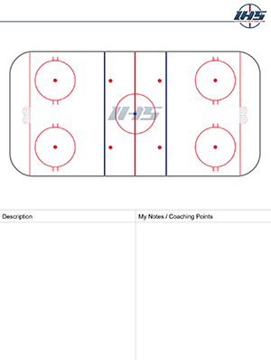 Blank Hockey Practice Plan Template