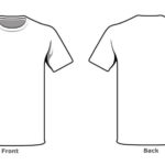 Blank Tee Shirt Template (4) - TEMPLATES EXAMPLE | TEMPLATES EXAMPLE