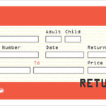 Blank Train Ticket Template