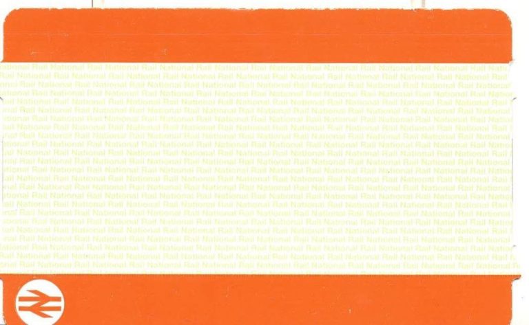 Image 3 for Blank Train Ticket Template