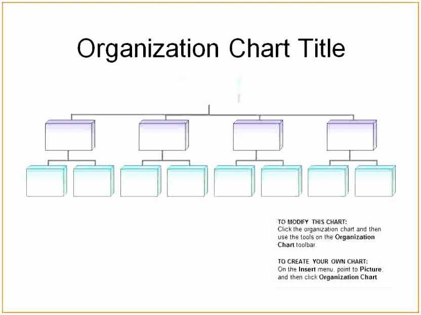 Free Blank Organizational Chart Template