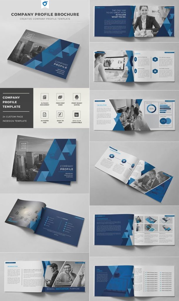E Brochure Design Templates