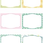 Free Printable Blank Greeting Card Templates