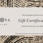 Hotel Gift Certificate Template