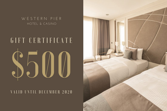 Hotel Gift Certificate Template