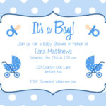 Invitation Templates Baby Shower Boy