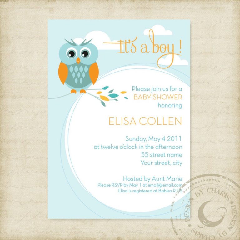 Invitation Templates Baby Shower Boy (3) TEMPLATES EXAMPLE