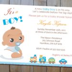 Invitation Templates Baby Shower Boy