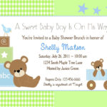 Invitation Templates Baby Shower Boy