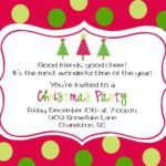 Invitation Templates Christmas