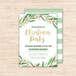 Invitation Templates Christmas