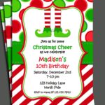 Invitation Templates Christmas