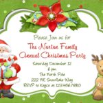 Invitation Templates Christmas